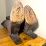 Free People  Women's Porter Over-the-Knee Gray Luxe Leather Boots Photo 6