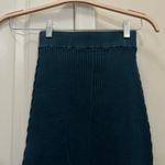 Victor Glemaud Green Knit Midi Skirt Size Small $380 Photo 8