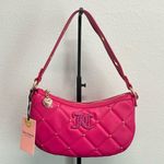 Juicy Couture  | Raspberry Tart Pink Nag w/ Crossbody & Iconic Logo Bag Charm Photo 0