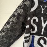 Mishca Dress Y2k City Small Black White Red Long Sleeve Lace‎ Yes Print Dress Photo 4