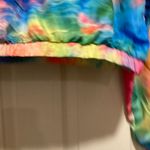 Rue 21 NWT Tie Dye Good Vibes Crop Windbreaker Pull Over Photo 4