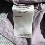 Cooperative REI Co-Op Women’s Short Sleeve Light Purple Camp Shirt Sz Small Button Down Up Photo 5