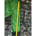 VTG 80s Lot One Inc of Boston Green Rain Coat PVC Tartan Liner Medium ROCKABILLY Photo 7