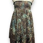 Rancho Estancia by Resistol Fiona Convertible Top Skirt Dress Small Brown Photo 0