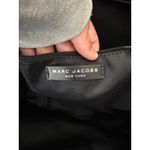 Marc Jacobs Designer Reusable Suspiria Zip Logo Tote Bag in Black and White Photo 5
