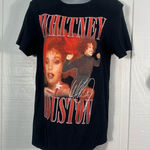 Whitney Houston Vintage Black Short Sleeve Tshirt Size Small EUC Photo 0