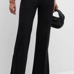 Spanx nwt  the perfect double slit pant classic black work career stretch sexy L Photo 0