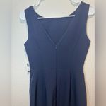 Eliza J Ruffle Front Gownaxi Dress In Navy Size 2 Photo 7