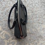 Apt. 9  Bow Dome Satchel Purse Black Silver Photo 3