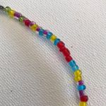 Handmade Confetti Necklace Earrings Set Vintage Photo 5