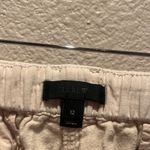 J.Crew  Women’s Cotton Drawstring Pants Khaki Tan Size 12 Photo 7