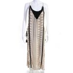 Z&L Europe Nairobi Tribal Crochet Trim Maxi Dress Photo 3