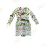 Anthropologie  BHLDN Monique Lhuillier Lace Cocktail Wedding Dress 10 Tiana White Photo 7