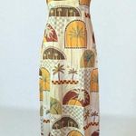 Paper Heart NWT  Strapless Palm Print Maxi Dress size XL Photo 0