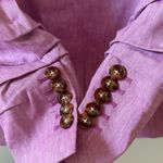 Veronica Beard  Aaliyah Linen Dickey Jacket in Heathered Orchid Sz 4 Photo 6