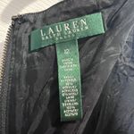 Ralph Lauren Lauren  Houndstooth Sheath Dress Sleeveless Zipper Pockets Size 12 Photo 6