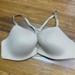 Soma Enbliss Racerback Bra Size 36C Comfort Beige Everyday Front Close Lined Photo 0
