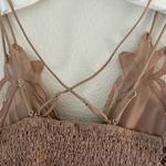 J for Justify  Floral Lace Blouse in Soft Brown size Medium tank top juniors Photo 6