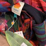 Farm Rio NWT  bird flowers maxi dress small Photo 10