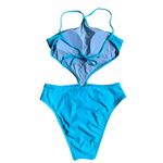 PacSun Salero by Swim Blue High Neck Cutout One Piece Swimsuit Size XS Beach Photo 7