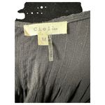 Ciel USA Crochet Gauze Lagenlook Topper Kimono Size Medium Black Photo 3