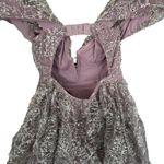 For Love & Lemons  Brynne Mini‎ Dress Purple Size Small NWT Photo 6