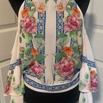 Jealous Tomato NWT Beautiful Floral Cold Shoulder Blouse Photo 0