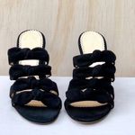 Charlotte Olympia NIB Blyton Bow-embellished black suede sandal IT 37.5 US 7.5 Photo 2