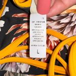 Maaji NWT Honey Safari Plunge One Piece Yellow Floral Reversible Swimsuit LARGE Photo 8