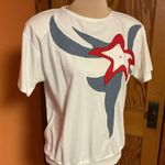 Vtg 80s American woman star top Photo 6