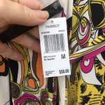 Grace Elements 2007  Parrot Geometric Artsy Swing Skirt Size Medium Photo 3