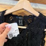 Forever 21  Crochet Sweater-Knit Crop Top Photo 3