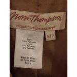Norm Thompson Brown Polyester Blend Blazer Jacket M/P Size undefined Photo 1
