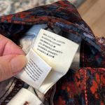 Anthropologie Pilcro Velvet light corduroy High-Rise Skinny Ankle floral Pants sz 29 Photo 5