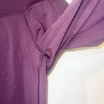 P’Tula maroon women’s new full length high rise crossover leggings Purple Size M Photo 5