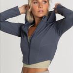 GOLD HINGE STORM ATHLETIC HOODIE JACKET NWT L Gray Size L Photo 3