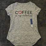 Apt. 9 NWT - Coffee is my valentine T-shirt Photo 0