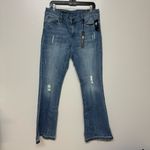 Kut From The Kloth Kut from the‎ Cloth Elena Super Flare Raw Hemmed Long Jeans sz 14 NWT Photo 7