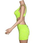 Lovers + Friends  In My Moment Mini Dress, Neon Green, Small Photo 6