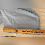 Tamsy Cotton Wide Leg Cropped Pants Light Blue Relaxed Pull On Comfy NWT 1X Photo 3