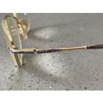 Jessica McClintock  CV JMC 162 Lilac EYEGLASSES Frames ONLY 53-17-125 Half Rim Photo 3