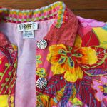 Vintage Sandy Starkman Patchwork Embroidered Festival Statement Jacket Sz M 🍄 Pink Size M Photo 7