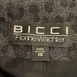 Bicci Florine Wachter Vintage Gray Animal Print Skirt Jacket Suit Womens Size 10 Photo 1