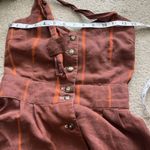 Womens Western Fairy Pinup Dress S Red Mod Halter Retro Rockabilly Ranch Boho Photo 9