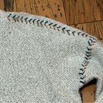 Lucky Brand Gray Sweater with Stitching Detail Size Small Photo 1