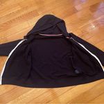 Tommy Hilfiger  Women's French Terry Hoodie Full Zip Dark Blue Navy Sz L Photo 10