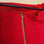 Forever 21  Size Small S Red Mini Dress Elegant Going Out Cotton Date Night Photo 5