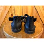 Bleecker and Bond  “HELENE” WOMEN SIZE 6.5M BLACK LEATHER SMALL STUDDED SANDALS Photo 3