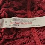 Free People Intimately  Day & Night Sheer Lace Bodysuit Top Women Small Red Thong Photo 11