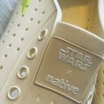 Star Wars x Native Slip On Rubber Shoes Grogu Baby Yoda Mandalorian Green Size 10 Photo 10